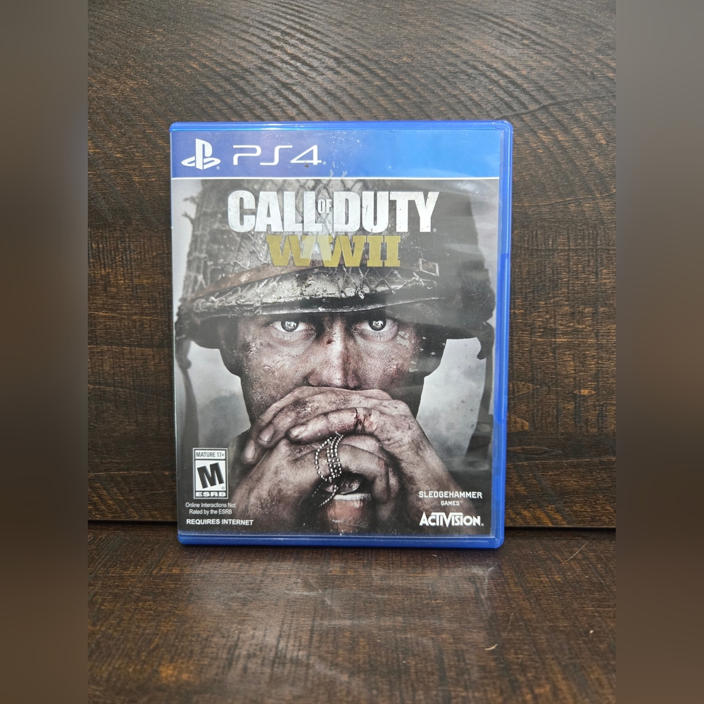 Call of Duty WWII for PS4 - Blue Case